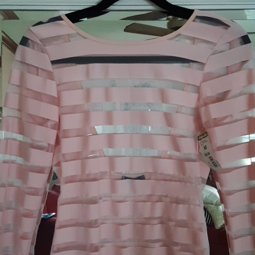 Lac Bleu blush dress